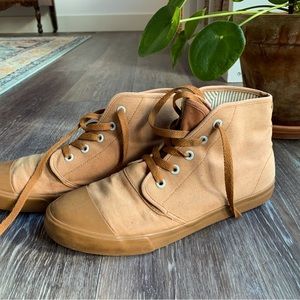 Bangs high top sneakers